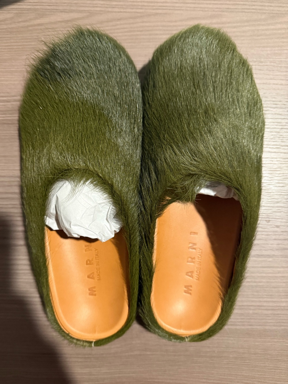 Marni Deepsage Fussbett sabot